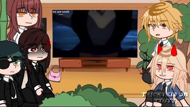 Chainsaw man react to nezuko kamado 2/2! ?(BY:Trickyxia spoilers!)