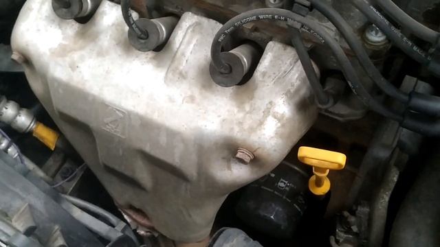 Течь масла из под прокладки ГБЦ Daewoo Lanos 1.5