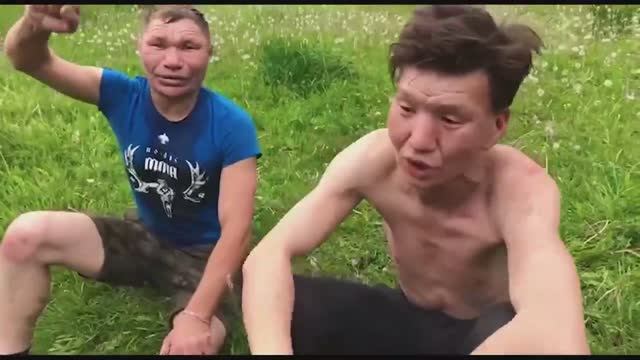 Самый первый бой ОЛЕГ МОНГОЛ