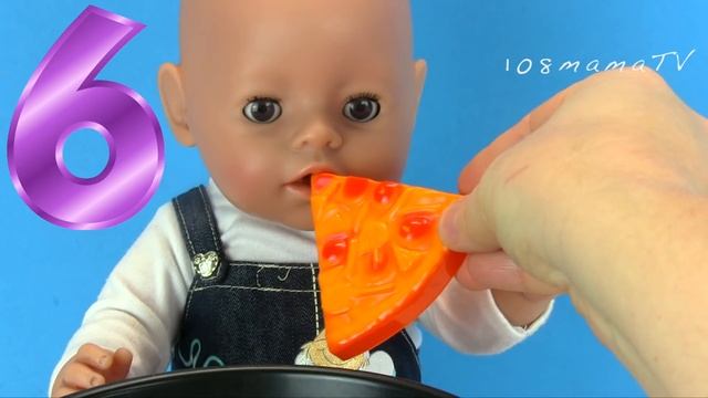 Миша в Кафе Кушает Пиццу Выбирает Конфету Учится Считать Мультик Как Мама и Беби Бон 108мама тв