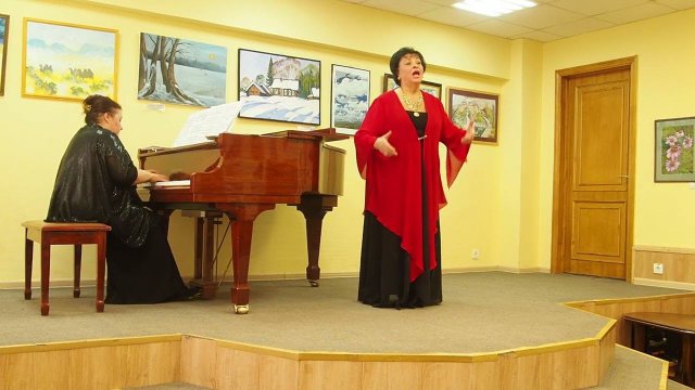 08 Венгерская народная песня Улетают журавли. Алла Вербицкая, Людмила Калинина