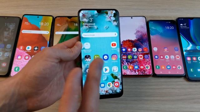 ОБЗОР ВСЕХ МОИХ ТЕЛЕФОНОВ SAMSUNG!