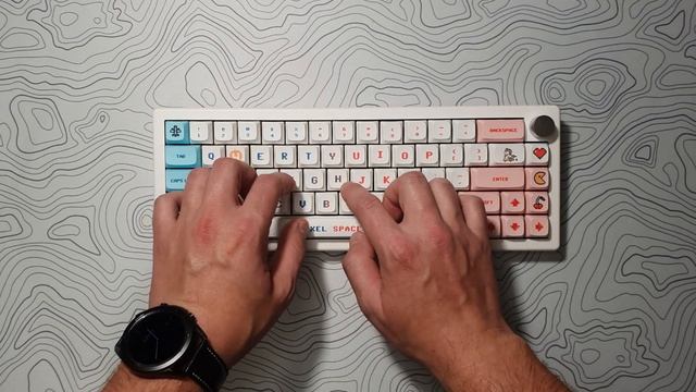 Кастомна механічна бездротова клавіатура Zuoya GMK67 2,4 ГГц PBT кейкапи, switch KTT Kang White V3