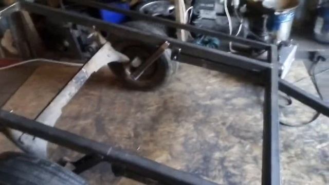 самодельный прицеп к мотоблоку часть 1