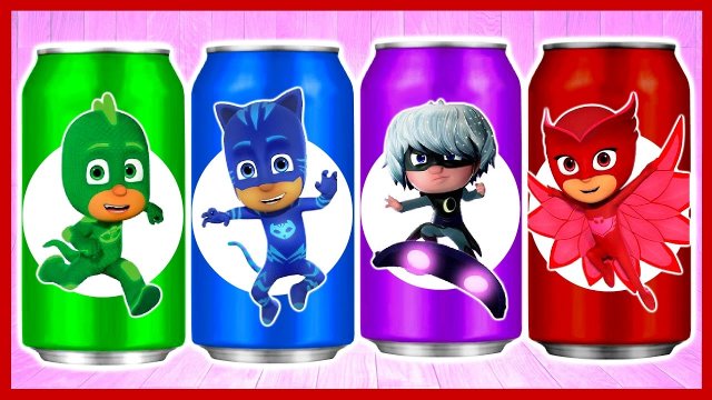 Герои в Масках. Учим цвета. Фанта и Ам Ням. Learn Colors with Fanta.