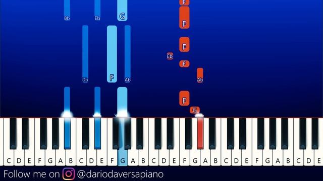 Catch - Roblox Doors Animation - Jeny Punker (Piano Tutorial)