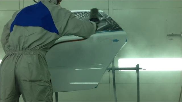 Покраска авто своими руками. Шаг-8. Нанесение лака.