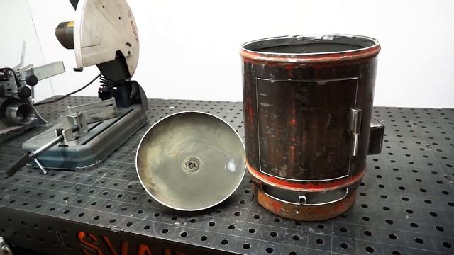 ПЕЧЬ ДЛЯ КАЗАНА из газового баллона своими руками.