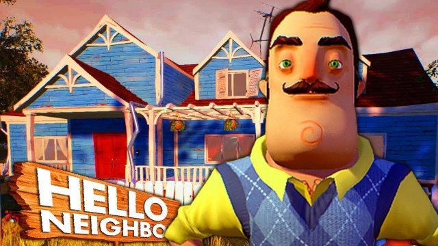 Играю в hello neighbor / hello neighbor game