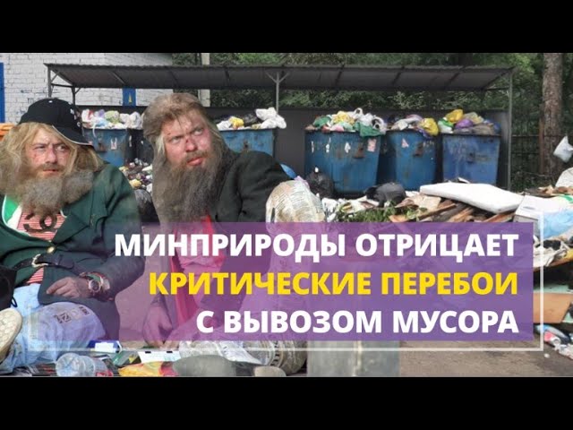 Министерство природных ресурсов отрицает критические перебои с вывозом мусора