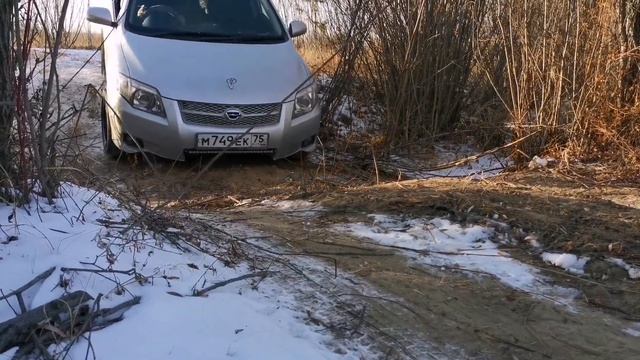 Филдер джип могёт ??? или филдер на бездорожье снова toyota corolla fielder 141