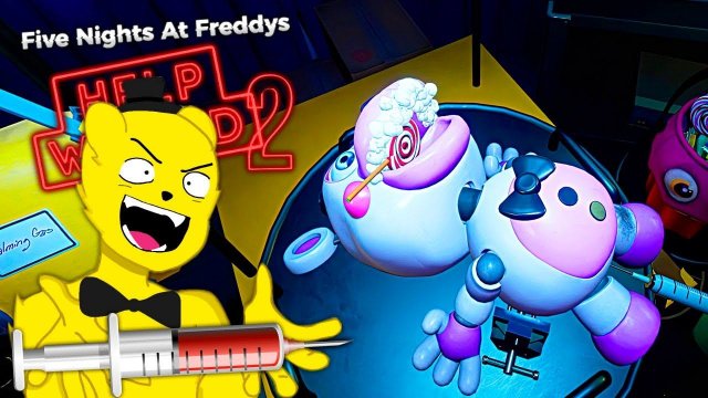Ставим Уколы Хелпи FNAF Help Wanted 2