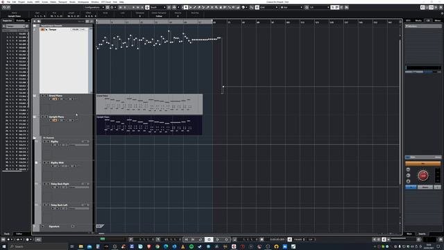 Cubase - Free play any midi instrument with out a metronome and control timing + snap to grid