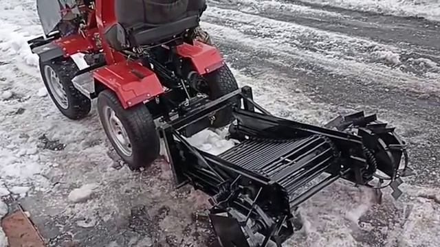 Картофелекапалка транспортёрная своими руками.