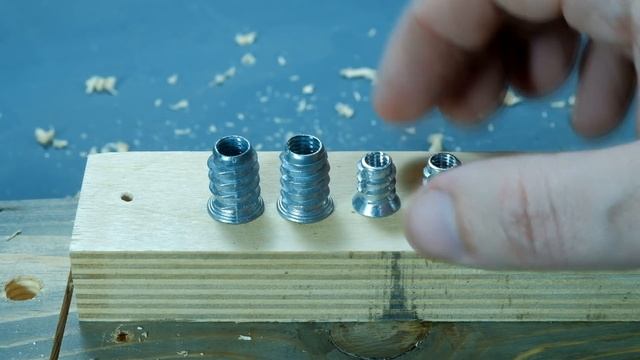 Самодельные приспособления для столярки Футорка и врезная гайка