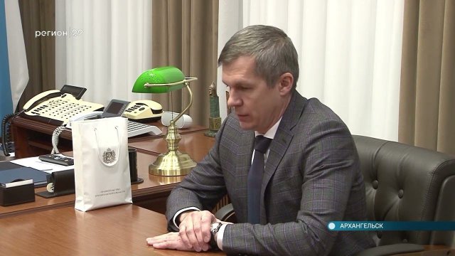 16.12.2022 Рабочая встреча губернатора с новым руководителем «АГД ДАЙМОНДС»