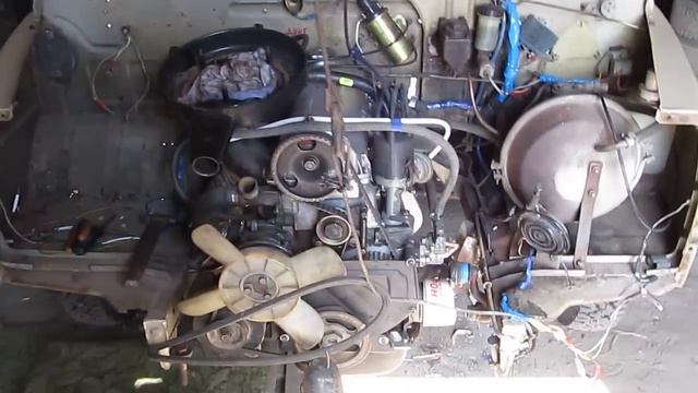 Установка двигателя ВАЗ НА ЛуаЗ 969