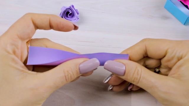 Как сделать красивое Кольцо с Розой _ Бумажное колечко на пальчик Идеи оригами п