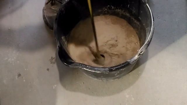 Как замесить гипсовую штукатурку.