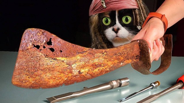 Восстановление старого пиратского меча
