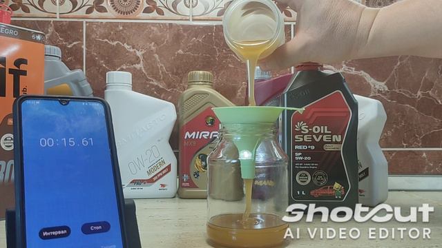 Тест заморозка -31°C моторных масел 5w20 и 0w20 SP, SN ILSAC GF-6a 2024г.