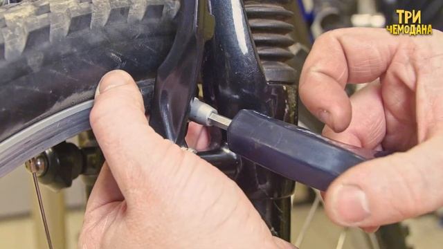 Установка и настройка ободного тормоза v-brake (вибрейк)