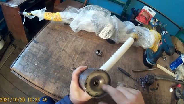 Редуктор для ледобура своими руками под шуруповёрт.