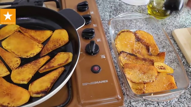 Жареная тыква под сыром - простое и вкусное блюдо из тыквы от Мармеладной Лисицы