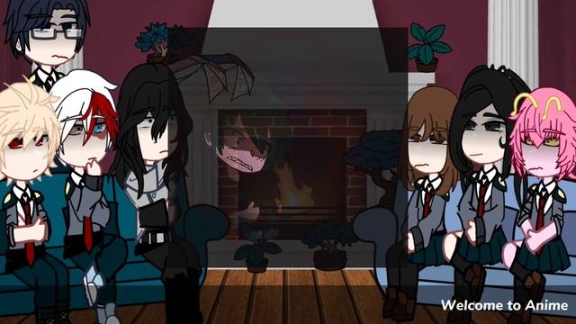 [ MHA/BNHA react to Villain Deku ]•[ Villain!Deku Au ]•[ MHA ]•[ BNHA ]•[ GC ]•[ Рус/Eng ]