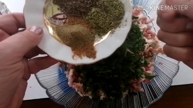 Бутербродная НАМАЗКА из сала с чесноком и зеленью ????️