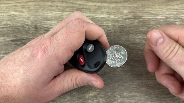 2001 - 2004 Oldsmobile Alero Key Fob Battery Replacement - How To Change Replace Remote Batteries