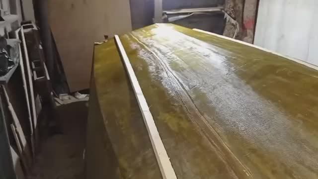 Лодка из фанеры и стеклоткани своими руками. Север 520 ч. 4.mp4