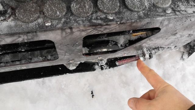 Натяжка гусянки. Мотобуксировщик Экстрим моторс