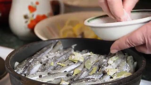 Шкара из мойвы любимое блюдо моряков Как приготовить Шкару