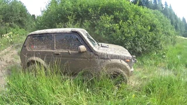 Покатушки, тест новой Нивы Бронто на бездорожье!