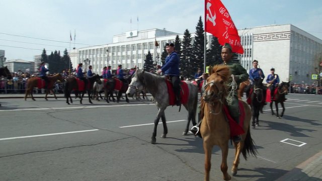 9 мая 2023 г. Конный духовой оркестр Правительства Республики Тыва им. Т.Д. Дулуша