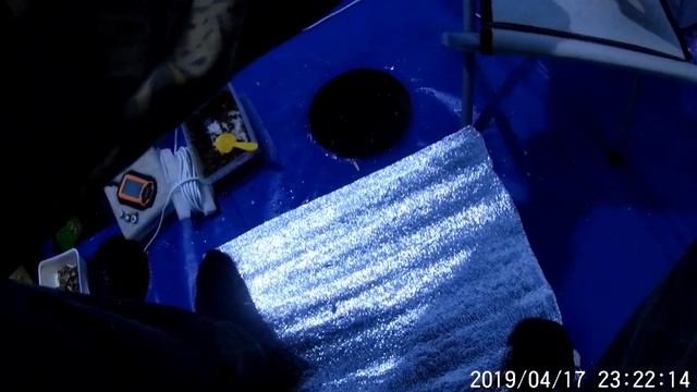 Обзор палатки Пульсар 4Т Лонг в экстремальных условиях !!! Ловля рипуса на озере Шевченовка!!!