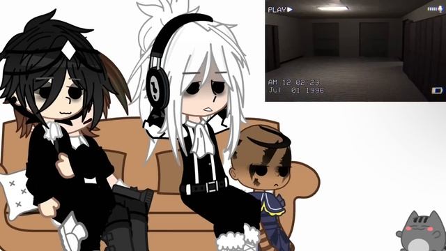 Реакция персонажей из *Хожу по школе* на Валеру гостера (-память на телефоне) #подпишись #реки #рек