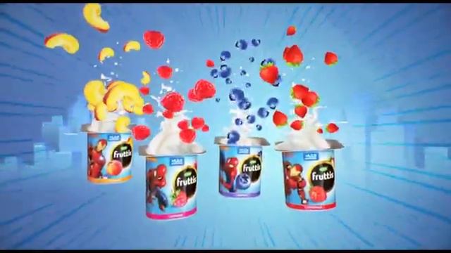 Fruttis с героями Marvel