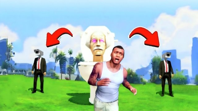 КАМЕРАМЕН И СКИБИДИ ТУАЛЕТ НАШЛИ МЕНЯ! SKIBIDI TOILET и ОБЗОР МОДА в GTA ВИДЕО