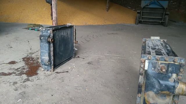 Установка радиатора с МТЗ 1221 на МТЗ 892