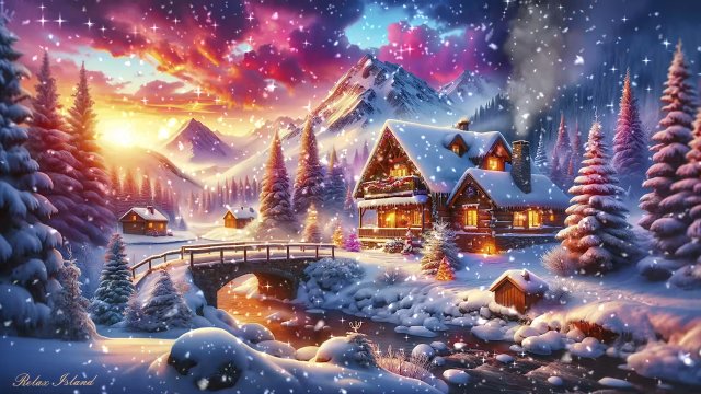 ? Нежная музыка для души ❄️ Зимний сон ❄️ Музыка для сна релаксации и подавления стресса