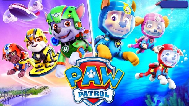 Гончик и Рокки под водой! ЩЕНЯЧИЙ ПАТРУЛЬ (by Nickelodeon)!
