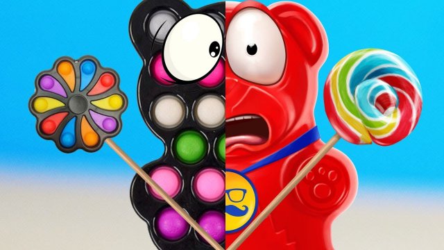 POP IT монстр желейный медведь Валера Новые антистрессы