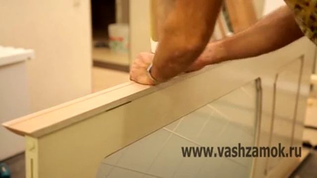 Установка петель на межкомнатную дверь. ВИДЕО.