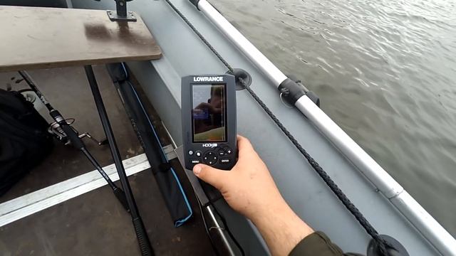 Эхолот lowrance hook 4 настройки и поведение на воде.