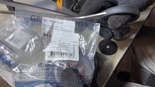 Бензопила PARTNER 350/351. Замена ведущей шестерни.(Husqvarna, JONSERED)