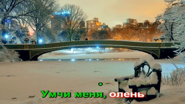 Сенчина - Лесной олень. Караоке минус. Senchina   Lesnoy olen