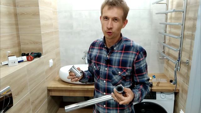 Накладная раковина на столешницу для ванной. Установка накладной раковины