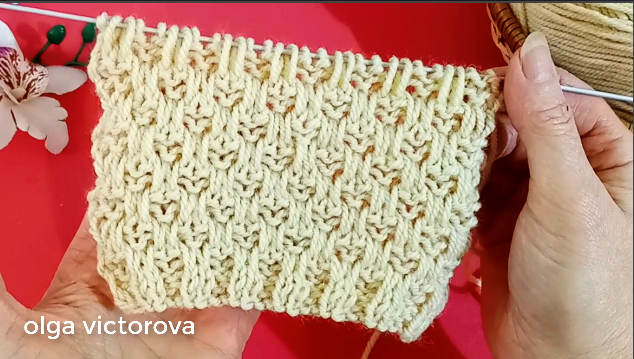 РЕЛЬЕФНЫЙ УЗОР ПЛЕТЕНКА 191 Вязание Узоры спицами